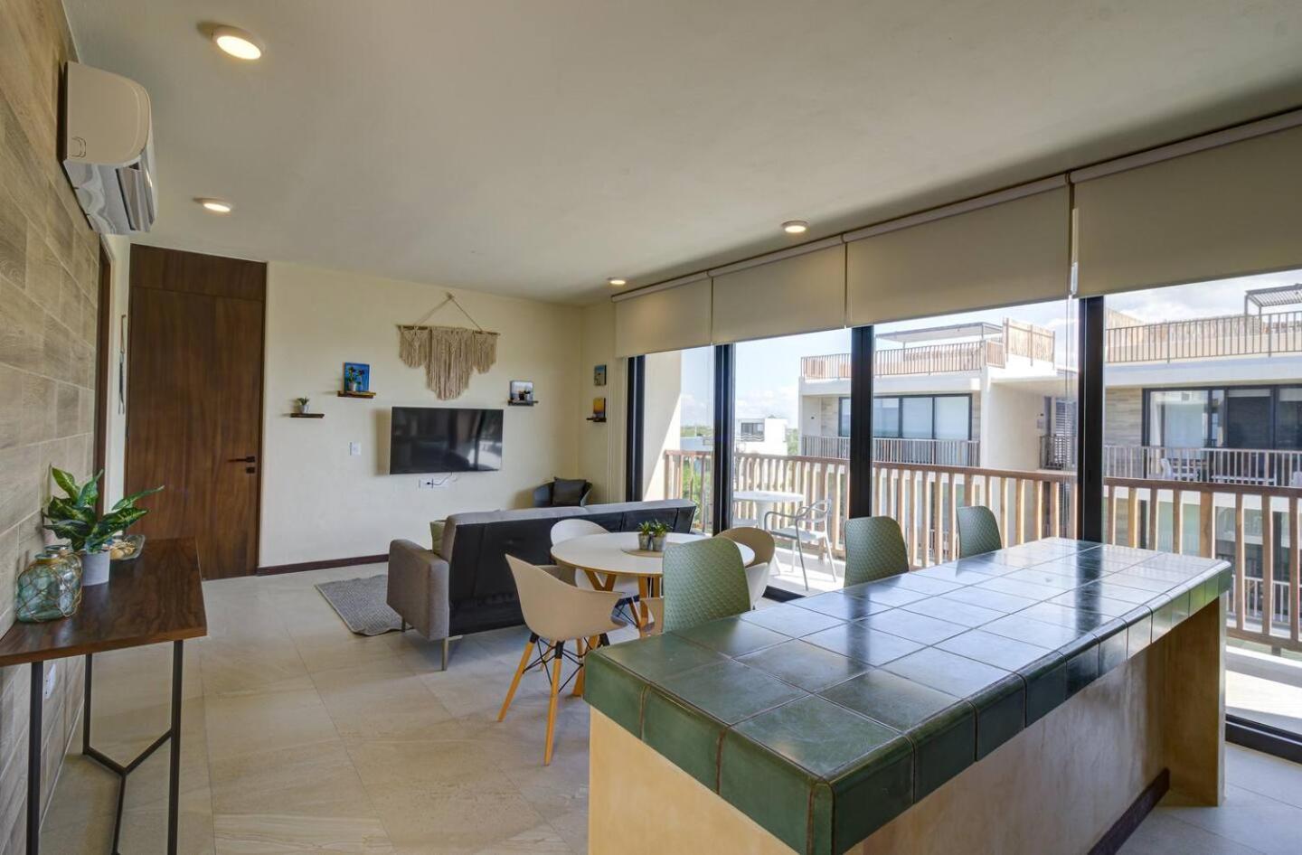 Beautiful Ocean View Penthouse With Private Pool -C301 Hotell Holbox  Eksteriør bilde