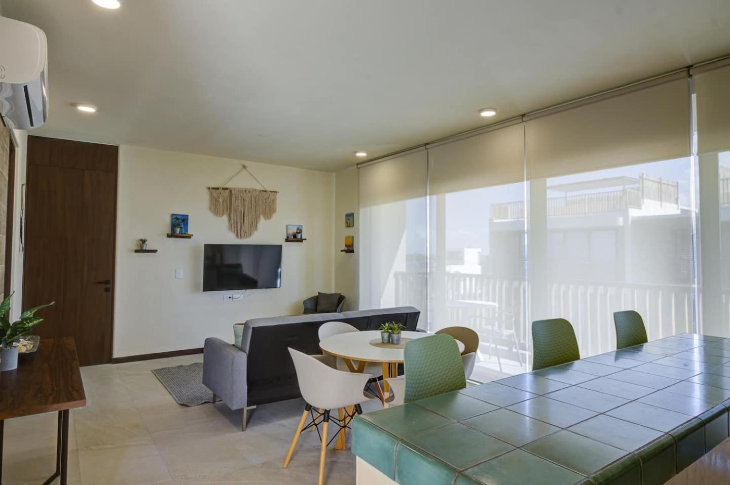 Beautiful Ocean View Penthouse With Private Pool -C301 Hotell Holbox  Eksteriør bilde
