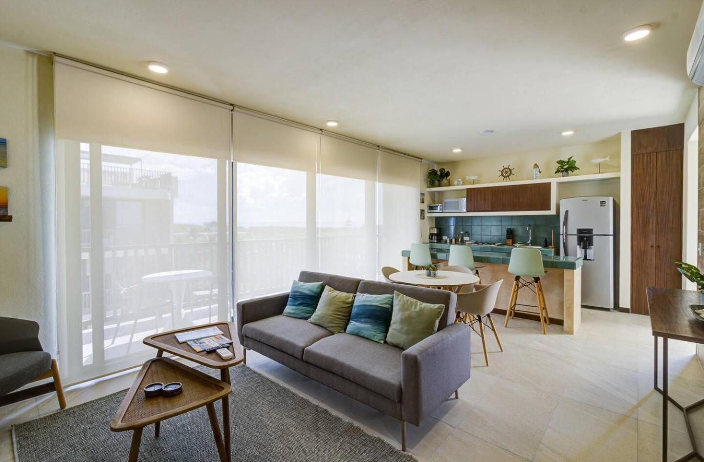 Beautiful Ocean View Penthouse With Private Pool -C301 Hotell Holbox  Eksteriør bilde